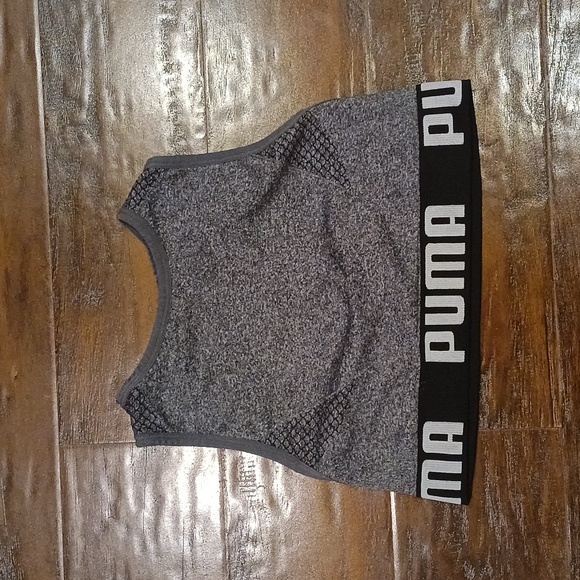 Puma High Neck Racerback Sports Bra Size Small - Picture 1 of 2